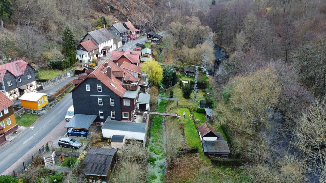 Ferienwohnung Haus Bodetal Altenbrak Exterior foto